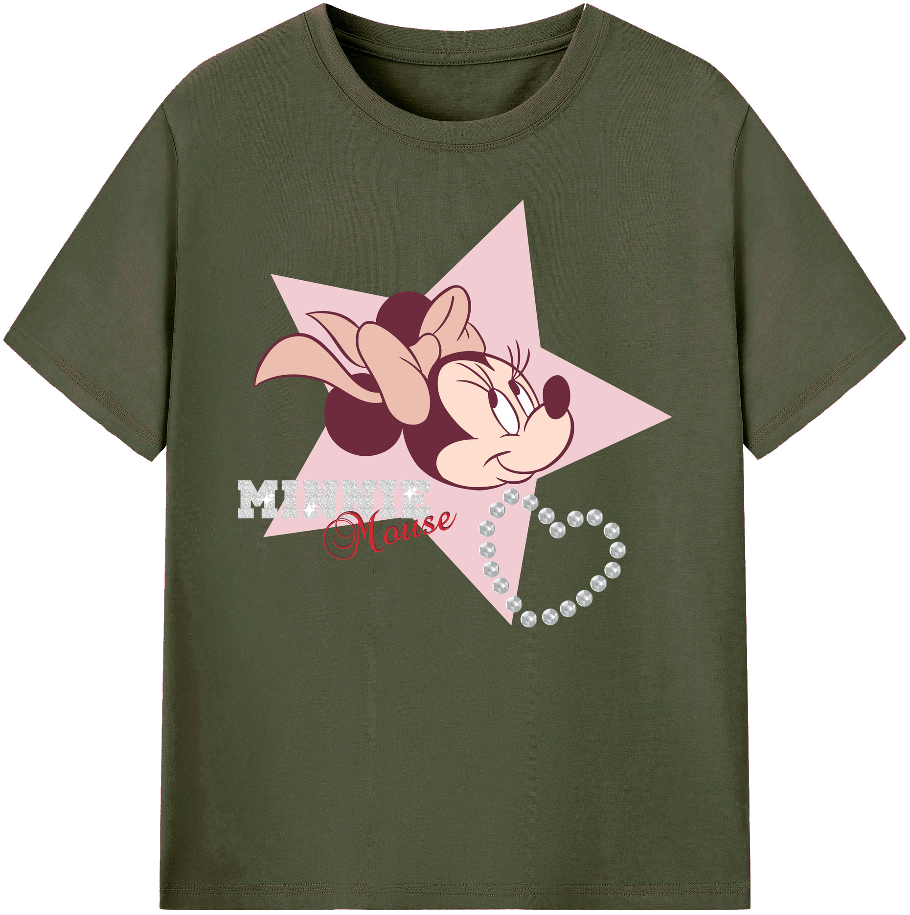 ミッキーマウス Mickey Mouse 綿100％ メンズ半袖Tシャツ｜肌触りやわらか＆通気性